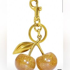 Gold Cherry Pendant Necklace - Women Jewelry